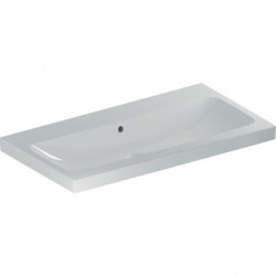 Geberit Waschtisch iCon Light o Hahnloch mit Überlauf 900x480mm weiß