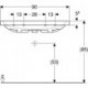 Geberit Waschtisch iCon Light o HL mit Überlauf 900x480mm weiß KT