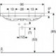 Geberit Waschtisch iCon Light m HL ohne Überlauf 900x480mm weiß KT