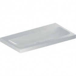 Geberit Waschtisch iCon Light o Hahnloch ohne Überlauf 900x480mm weiß