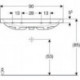 Geberit Waschtisch iCon Light o Hahnloch ohne Überlauf 900x480mm weiß
