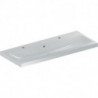 Geberit Waschtisch iCon Light 1200x480mm m 2 HL mit Überlauf weiß KT
