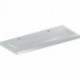 Geberit Waschtisch iCon Light 1200x480mm m 2 HL ohne Überlauf weiß