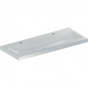 Geberit Waschtisch iCon Light 1200x480mm m 2 HL ohne Überlauf weiß KT