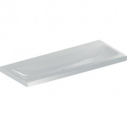 Geberit Waschtisch iCon Light 1200x480mm o Hahnloch ohne Überlauf weiß