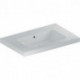 Geberit Waschtisch iCon Light 750x480mm m Abl. o HL mit Überlauf weiß