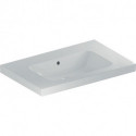 Geberit Waschtisch iCon Light 750x480mm m Abl. o HL m Überlauf weiß KT