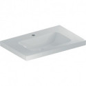Geberit Waschtisch iCon Light 750x480mm m Abl. m HL ohne Überlauf weiß