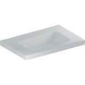 Geberit Waschtisch iCon Light 750x480mm m Abl. o HL ohne Überlauf weiß