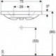 Geberit Waschtisch iCon Light 750x480mm m Abl. o HL o Überlauf weiß KT
