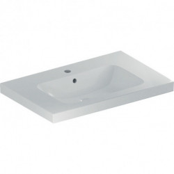 Geberit Waschtisch iCon Light 900x480mm m Abl. m HL mit Überlauf weiß
