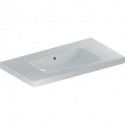 Geberit Waschtisch iCon Light 900x480mm m Abl. o HL mit Überlauf weiß