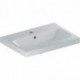 Geberit Waschtisch iCon Light 600x420mm verk. Ausldg m HL m ÜL weiß