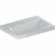 Geberit Waschtisch iCon Light 600x420mm verk. Ausldg o HL o ÜL weiß KT