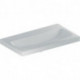 Geberit Waschtisch iCon Light 750x420mm verk. Ausldg o HL o ÜL weiß