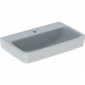 Geberit Waschtisch RENOVA COMPACT 650x400mm m HL ohne Überlauf weiß KT