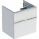 Geberit Waschtischunterschrank iCon 600x615x476mm we hochglanz/Griff we matt