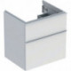 Geberit Waschtischunterschrank iCon 600x615x476mm weiß matt/Griff weiß matt
