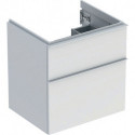 Geberit Waschtischunterschrank iCon 600x615x476mm weiß matt/Griff weiß matt