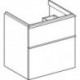 Geberit Waschtischunterschrank iCon 600x615x476mm Eiche/Griff lava matt