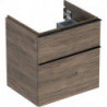 Geberit Waschtischunterschrank iCon 600x615x476mm NB hickory/Griff lava matt