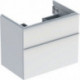 Geberit Waschtischunterschrank iCon 750x615x476mm we hochglanz/Griff we matt