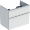 Geberit Waschtischunterschrank iCon 750x615x476mm we hochglanz/Griff we matt
