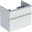Geberit Waschtischunterschrank iCon 750x615x476mm we hochglanz/Griff vc