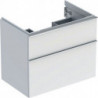 Geberit Waschtischunterschrank iCon 750x615x476mm we hochglanz/Griff vc
