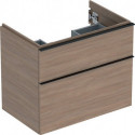 Geberit Waschtischunterschrank iCon 750x615x476mm Eiche/Griff lava matt