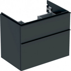 Geberit Waschtischunterschrank iCon 750x615x476mm lava matt/Griff lava matt
