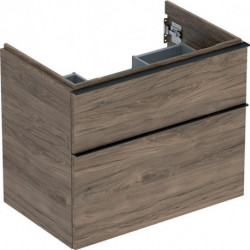 Geberit Waschtischunterschrank iCon 750x615x476mm NB hickory/Griff lava matt