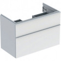Geberit Waschtischunterschrank iCon 900x615x476mm we hochglanz/Griff we matt