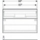 Geberit Waschtischunterschrank iCon 900x615x476mm we hochglanz/Griff we matt