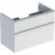 Geberit Waschtischunterschrank iCon 900x615x476mm we hochglanz/Griff vc