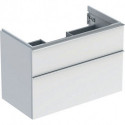 Geberit Waschtischunterschrank iCon 900x615x476mm we hochglanz/Griff vc