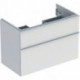 Geberit Waschtischunterschrank iCon 900x615x476mm weiß matt/Griff weiß matt