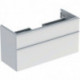 Geberit Waschtischunterschrank iCon 1200x615x476mm weiß matt/Griff weiß matt