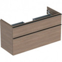 Geberit Waschtischunterschrank iCon 1200x615x476mm Eiche/Griff lava matt