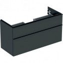 Geberit Waschtischunterschrank iCon 1200x615x476mm lava matt/Griff lava matt