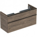 Geberit Waschtischunterschrank iCon 1200x615x476mm NB hickory/Griff Lav matt