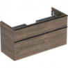 Geberit Waschtischunterschrank iCon 1200x615x476mm NB hickory/Griff Lav matt