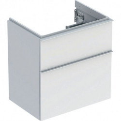 Geberit Waschtischunterschrank iCon 600x615x416mm verk. Ausl. we hochglanz/G
