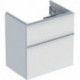 Geberit Waschtischunterschrank iCon 600x615x416mm verk. Ausl. we matt/Griff
