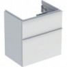 Geberit Waschtischunterschrank iCon 600x615x416mm verk. Ausl. we matt/Griff