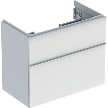 Geberit Waschtischunterschrank iCon 750x615x416mm verk. Ausl. we hochglanz/G