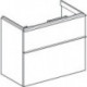 Geberit Waschtischunterschrank iCon 750x615x416mm verk. Ausl. we hochglanz/G