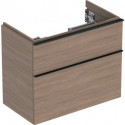 Geberit Waschtischunterschrank iCon 750x615x416mm verk. Ausl. Eiche/Griff La