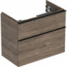 Geberit Waschtischunterschrank iCon 750x615x416mm verk. Ausl. NB hickory/Gri