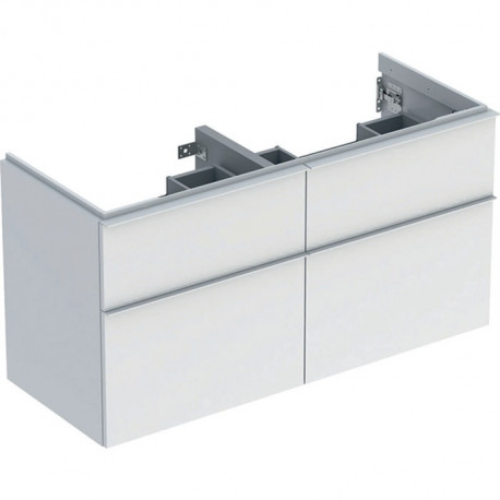 Geberit Waschtischunterschrank iCon 1200x615x476mm f D-WT we hochglanz/Griff